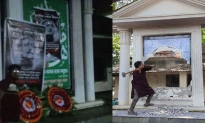 সাতক্ষীরা শাখার সাবেক আহ্বায়ক আরাফাত হোসাইনের ফেসবুকে একটি পোস্টকে কেন্দ্র করে পুরো জেলায় তুলকালাম। ছবি- রূপালী বাংলাদেশ