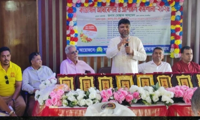 সাতক্ষীরায় ক্রীড়া ধারাভাষ্যকার প্রশিক্ষণ কর্মশালা অনুষ্ঠিত