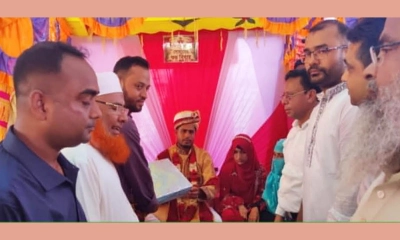 বিএনপি নেতার মেয়ের বিয়ের আনুষ্ঠানিকতা সম্পন্ন করলেন তারেক রহমান