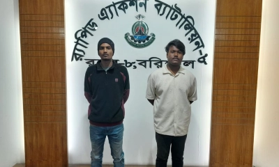 পটুয়াখালীতে আলোচিত সিয়াম হত্যার ২ আসামি ঢাকা থেকে গ্রেপ্তার