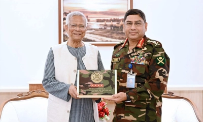প্রধান উপদেষ্টার সঙ্গে সেনাপ্রধানের সাক্ষাৎ