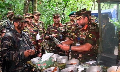 গ্রীষ্মকালীন প্রশিক্ষণ পরিদর্শনে সেনাপ্রধান