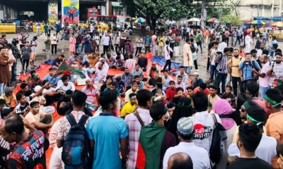 দ্বিতীয় দিনের মতো অবরুদ্ধ শাহবাগ, যানজটে ভোগান্তি 