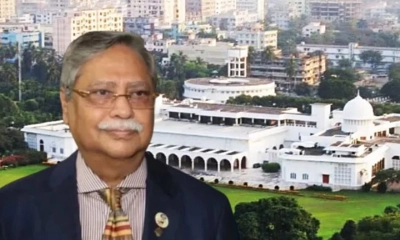 বঙ্গভবন ছাড়লেন মো. সাহাবুদ্দিন