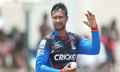 সিপিএলে ব্যাটিং ব্যর্থতায় হারল সাকিবের দল