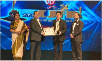 সিজেএফবি অ্যাওয়ার্ড পেলেন চিত্রনায়ক শাকিল খান