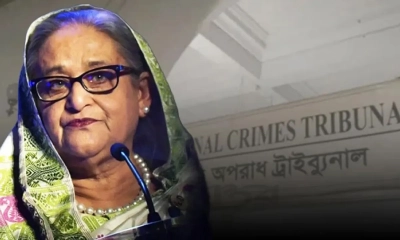 শেখ হাসিনার মানবতাবিরোধী অপরাধের মামলার রায়ের দিন জানা যাবে ১৩ নভেম্বর