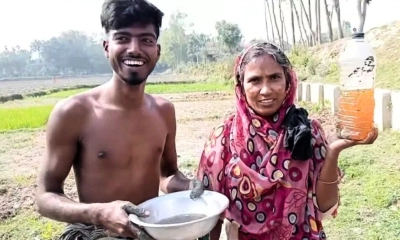শেরপুরে মাটি খুঁড়তেই বের হলো ‘খনিজ তেল’, এলাকায় চাঞ্চল্য