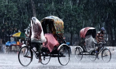 তিন জেলায় ঝড়ো হাওয়ার শঙ্কা, চার বিভাগে শিলাবৃষ্টির পূর্বাভাস