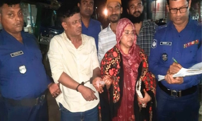 স্বামী স্ত্রী মিলে ইয়াবার কারবার, পুলিশের অভিযানে ধরা