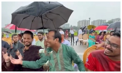 রাজনৈতিক সৌজন্যতার এক উজ্জ্বল দৃষ্টান্ত স্থাপন করল শিবির সভাপতি