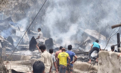 সীতাকুণ্ডে ভয়াবহ অগ্নিকাণ্ডে বসতঘর পুড়ে ছাই