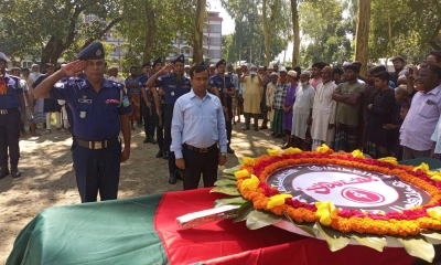 চলে গেলেন বীর মুক্তিযোদ্ধা আমজাদ হোসেন, রাষ্ট্রীয় মর্যাদায় দাফন