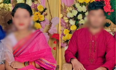 সোনারগাঁয়ে স্ত্রীকে বালিশ চেপে হত্যার অভিযোগ, স্বামী পলাতক