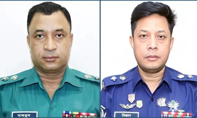 ফেনী ও পঞ্চগড়ের এসপি প্রত্যাহার
