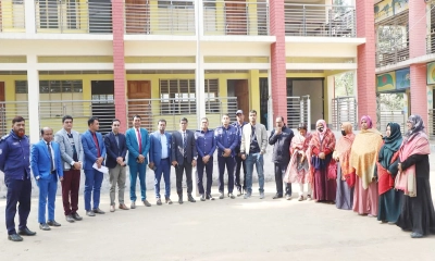 ঝুঁকিপূর্ণ ভোটকেন্দ্র পরিদর্শনে চুয়াডাঙ্গার ডিসি-এসপি