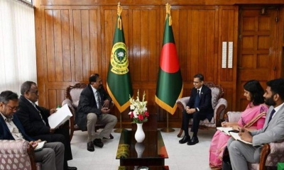 স্পিকারের সঙ্গে ভারতের বিদায়ী হাইকমিশনারের সাক্ষাৎ