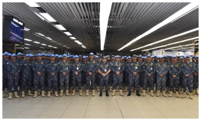 জাতিসংঘ শান্তিরক্ষা মিশনে যোগ দিতে নৌবাহিনীর ৯৯ সদস্যের দক্ষিণ সুদান যাত্রা