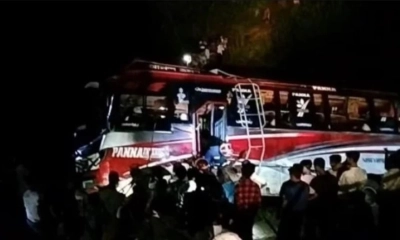 সিলেটে বাস খাদে পড়ে আহত ২৮, নিখোঁজ ২