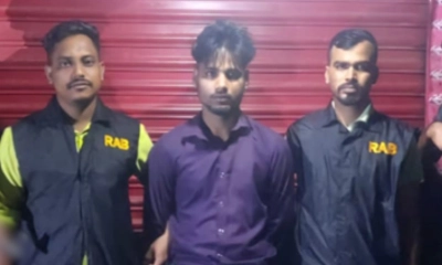 আটক আরমান আলী। ছবি- সংগৃহীত