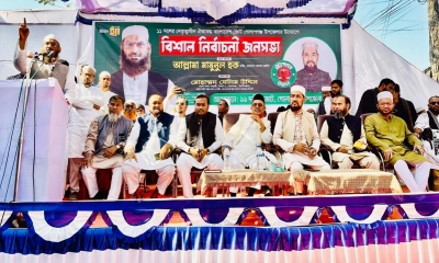 বিপুল সংখ্যাগরিষ্ঠতা নিয়ে ক্ষমতায় আসবে ‘১১ দলীয় নির্বাচনি ঐক্য’ : মামুনুল হক