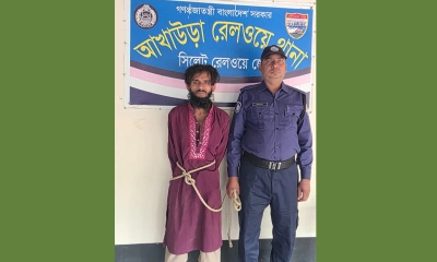 আখাউড়ায় ১৯ মামলার আসামি উদয় মিয়া গ্রেপ্তার