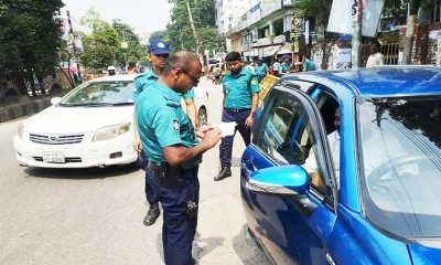 ট্রাফিক আইন লঙ্ঘনে ২ দিনে ৩৫৫৯ মামলা