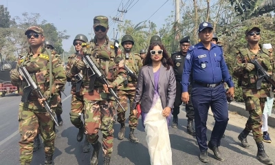 কালিহাতীতে যৌথ বাহিনীর বিশেষ মহড়া