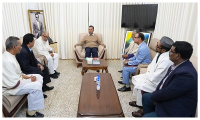 তারেক রহমানের সঙ্গে ১২ দলীয় জোটের বৈঠক