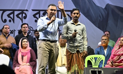 ১৫ বছরে দেশ অনেক পিছিয়ে গেছে, আমাদের পুনর্নির্মাণ করতে হবে : তারেক রহমান