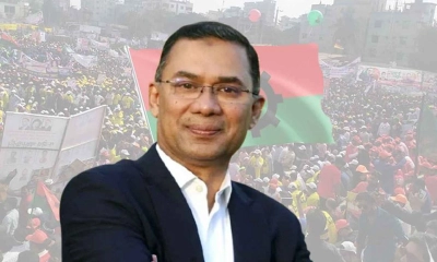 আজ ছয় নির্বাচনি জনসভায় থাকবেন তারেক রহমান