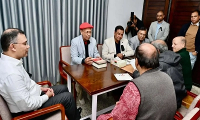 তারেক রহমানের সঙ্গে জাতীয় প্রেসক্লাব নেতাদের সাক্ষাৎ
