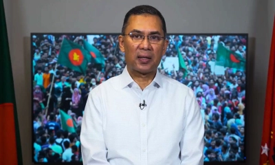 ধানের শীষ বিজয়ী না হলে দেশ রক্ষা পাবে না : তারেক রহমান