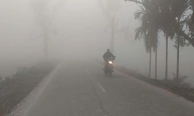 কনকনে ঠান্ডায় কাঁপছে তেঁতুলিয়া, তাপমাত্রা নেমেছে ৮ ডিগ্রিতে