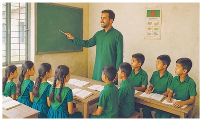 ডিসেম্বরের মধ্যে প্রাথমিকে সাড়ে ১৫ হাজার শিক্ষক নিয়োগ