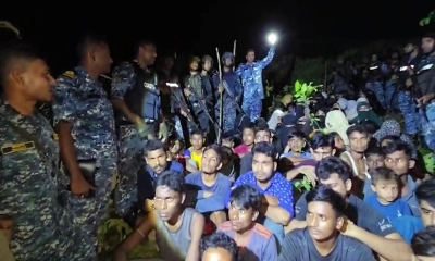 টেকনাফে পাহাড় থেকে অপহৃত নারী-শিশুসহ ৬৬ জন উদ্ধার