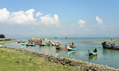 নাফ নদী থেকে  অজ্ঞাত মরদেহ উদ্ধার