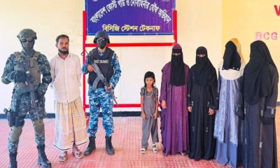 টেকনাফে মানব পাচারের গহীন আস্তানা থেকে নারী–শিশুসহ ৫ জন উদ্ধার
