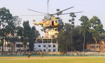 নির্বাচনি সহিংসতা ঠেকাতে ঠাকুরগাঁওয়ে সেনাবাহিনীর কমান্ডো মহড়া