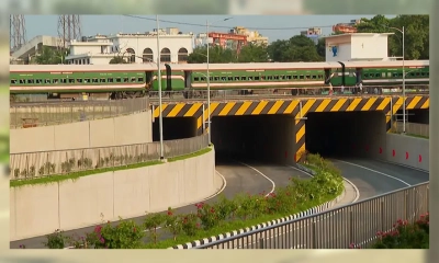 চালু হলো রাজধানীর টিটিপাড়া রেলওয়ে আন্ডারপাস