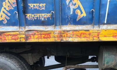ট্রাকচাপায় প্রাণ গেল দুই বোনের
