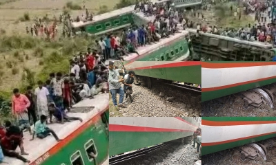 সান্তাহার ট্রেন দুর্ঘটনা, কারণ অনুসন্ধানে ৪ সদস্যের তদন্ত কমিটি