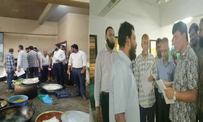 শেকৃবিতে সিওয়াইবির উদ্যোগে সাত হলের ডাইনিং পরিদর্শন