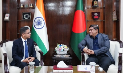 প্রতিরক্ষা উপদেষ্টার সঙ্গে ভারতের হাইকমিশনারের সাক্ষাৎ