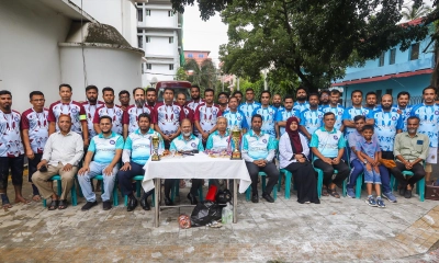 সিভাসু অফিসার সমিতির প্রীতি ফুটবল ম্যাচ অনুষ্ঠিত
