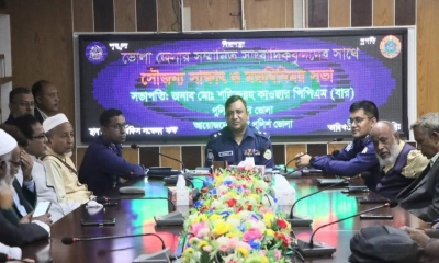 পুলিশ কোনো দলের মুখপাত্র হবে না : পুলিশ সুপার