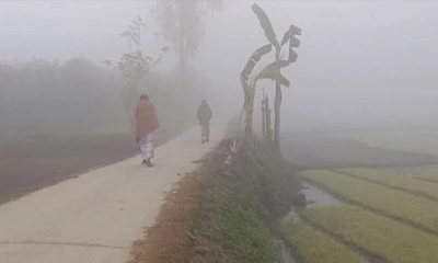 তেঁতুলিয়ায় তীব্র শীতে ব্যাহত স্বাভাবিক জীবনযাত্রা
