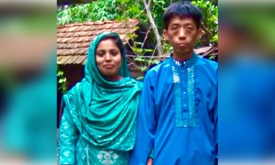 প্রেমের টানে চীন থেকে যশোরে, তন্দ্রাকে বিয়ে করলেন লি বিং