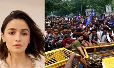 সালমান খানের পর শিক্ষার্থীদের আন্দোলনে সমর্থন দিলেন আলিয়া ভাট