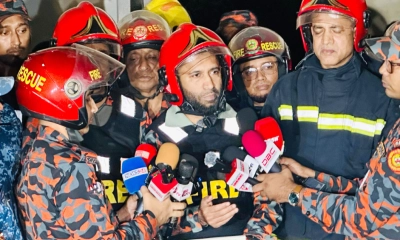 কড়াইল বস্তিতে আগুনে পুড়ল দেড় হাজার ঘর